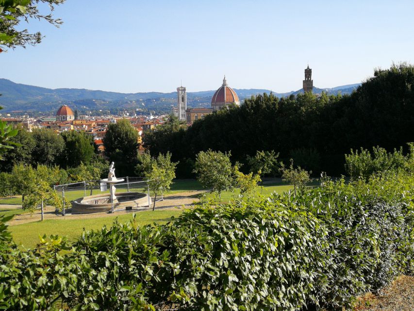 Florence: Pitti Palace, Boboli Garden, Palatine Gallery Tour - Boboli Gardens and the old Amphitheater