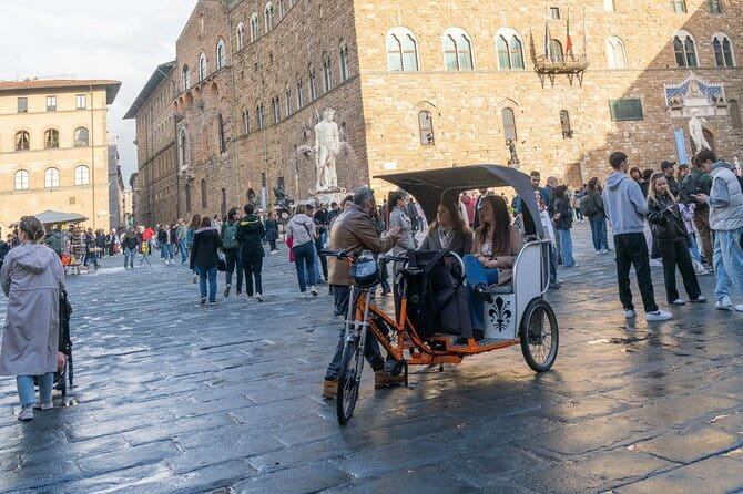 Florence Private Transportation in Rickshaw - Key points to know before booking