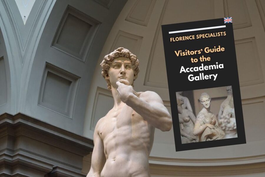 Florence: Timed Entry Ticket to Michelangelo's David & eBook - Collecting your ticket near the Accademia