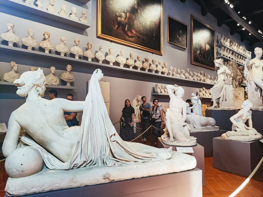 Florence: Timed Entry Ticket to Michelangelo's David & eBook - Inside the main hall with Michelangelo’s unfinished works