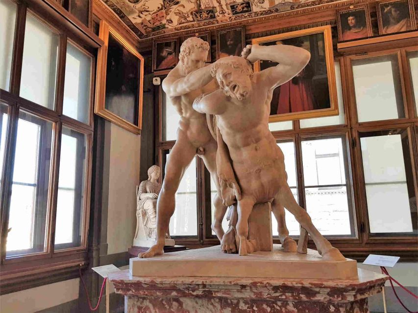 Florence: Uffizi & Accademia Priority Tickets with Audio App - Moving from the Accademia to the Uffizi
