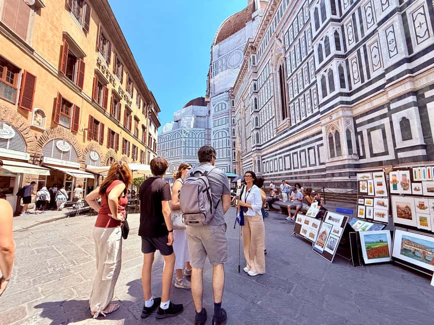 Florence: Uffizi & Accademia Small Group Walking Tour - Group size, pace, and physical demands