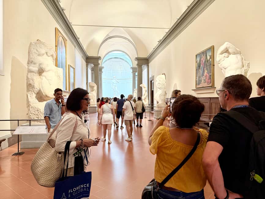 Florence: Uffizi & Accademia Small Group Walking Tour - Duomo Square and Brunelleschi’s great dome