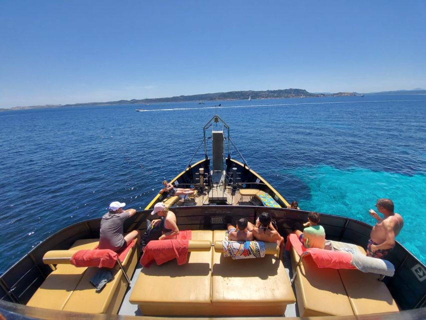 From Cannigione: La Maddalena Archipelago Boat Trip - Pink Beach, seen from the water