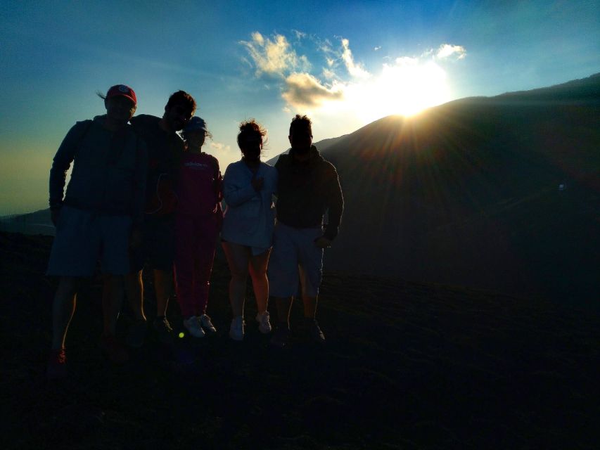 From Catania: Mount Etna Sunset Tour with Tasting and Cave - Walking near Sapienza Refuge and the Silvestri craters