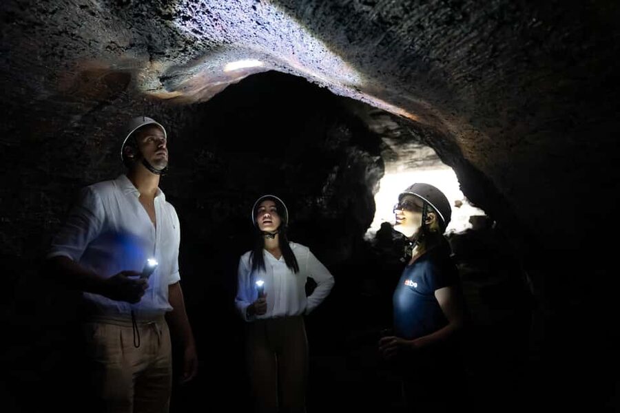 From Catania: Mount Etna Sunset Tour with Tasting and Cave - Transport, pickup, and the shape of the day