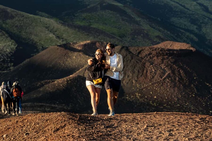 From Catania: Mount Etna Sunset Tour with Tasting and Cave - The tasting at Enoteca dell’Etna