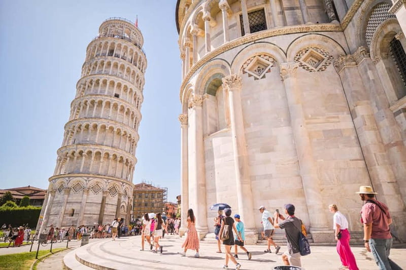 From Florence: Half-Day Pisa Tour and Optional Leaning Tower - Piazza dei Miracoli and the four major sights