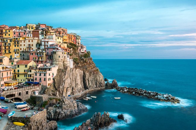 From Milan: Cinque Terre Guided Full-Day Trip With Cruise - Manarola: harbor rocks, vineyards, and narrow lanes