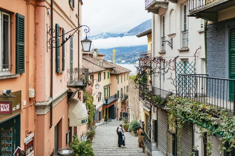 From Milan: Lake Como & Bellagio DayTour with Private Cruise - Crossing to Bellagio by public ferry