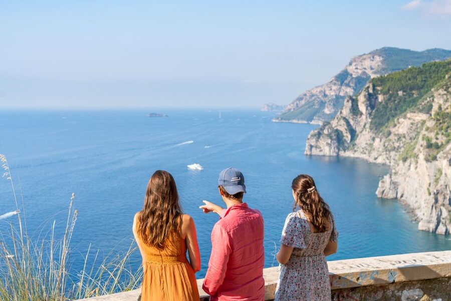 From Naples or Sorrento: Amalfi Coast Full-Day Trip - Positano: one hour among steep lanes and sea views