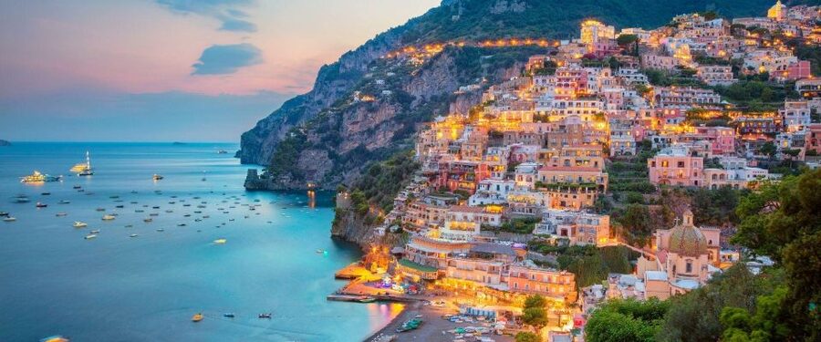 From Naples: Premium Tour of Sorrento, Positano, Amalfi - Pickup in Naples and the ride south