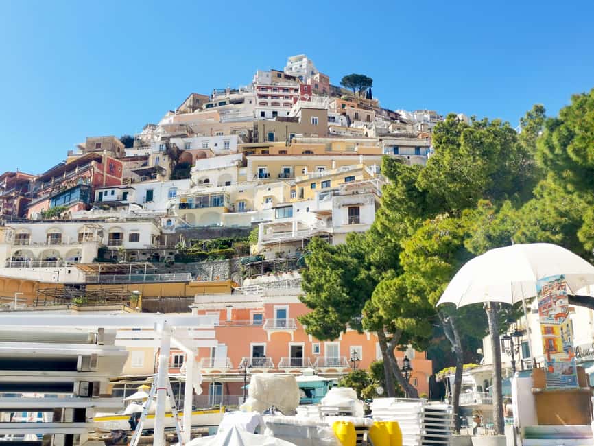 From Naples/Salerno: Group Tour to Positano, Amalfi, Ravello - Three Amalfi Coast towns in one demanding day
