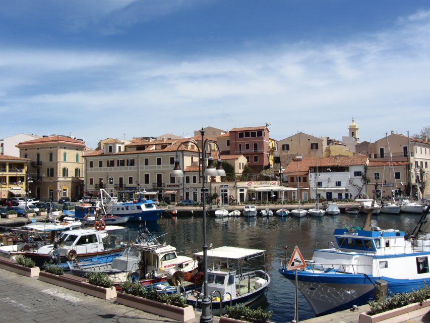 From Palau: 4 stops boat tour to La Maddalena archipelago - The return route past Santo Stefano and Caprera
