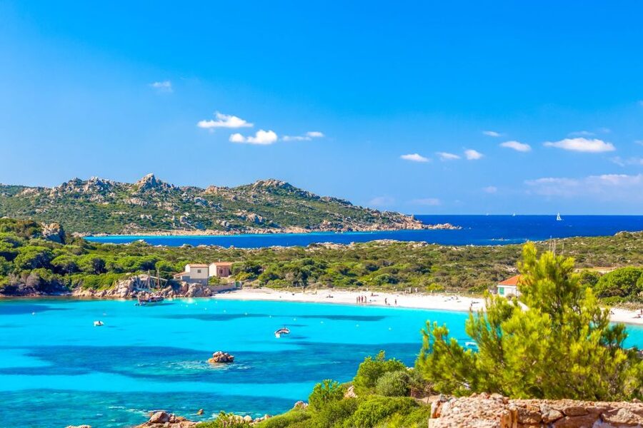 From Palau: La Maddalena Archipelago Boat Tour with Pasta - The crew and commentary shape the day