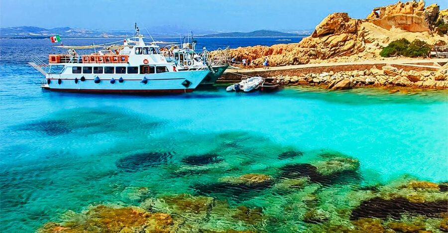 From Palau: La Maddalena Archipelago Day Tour by Boat - Spargi and Cala Corsara: your first real swim