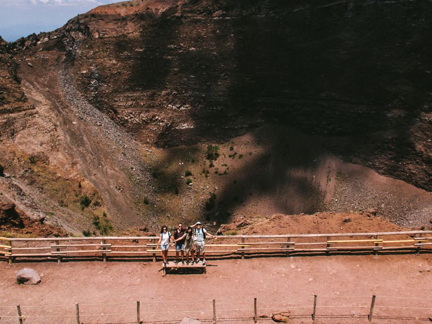 From Pompeii: Bus Transfer to Vesuvius with Park Entry Fee - Walking from the parking area to the crater