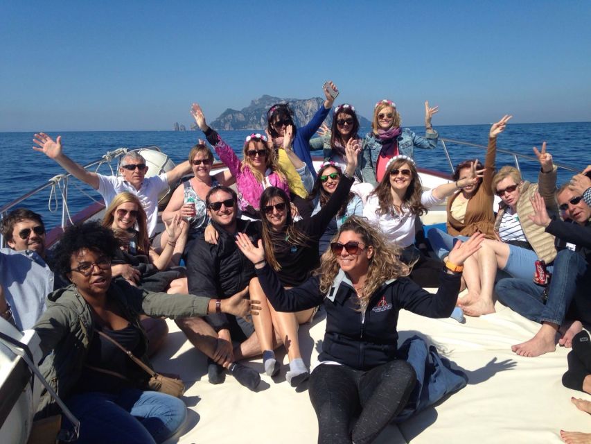 From Positano, Praiano, or Amalfi: Capri Full-Day Boat Tour - A full day from the Amalfi Coast to Capri