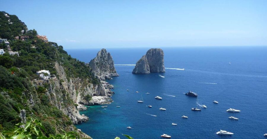 From Positano, Praiano, or Amalfi: Capri Full-Day Boat Tour - Capri’s White Grotto and Natural Arch