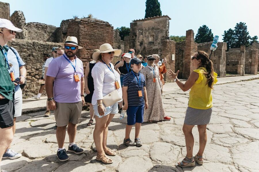 From Rome: Pompeii Day Trip with Optional Vesuvius and Lunch - Guides, group feel, and organization