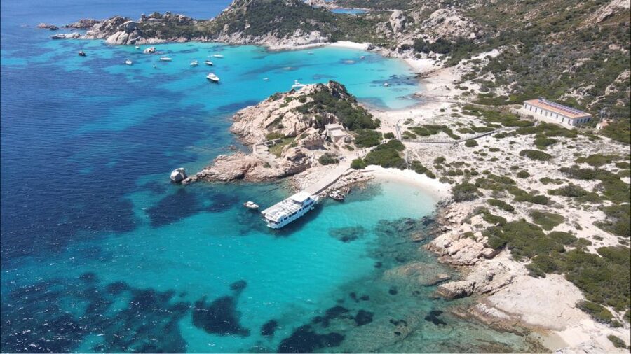From Santa Teresa Gallura: La Maddalena Full-Day Boat Tour - La Maddalena Town in About an Hour