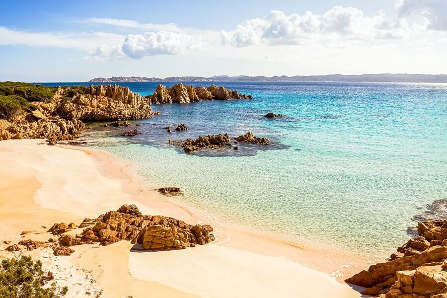From Sardinia: La Maddalena Archipelago Full-Day Boat Tour - One hour in La Maddalena town