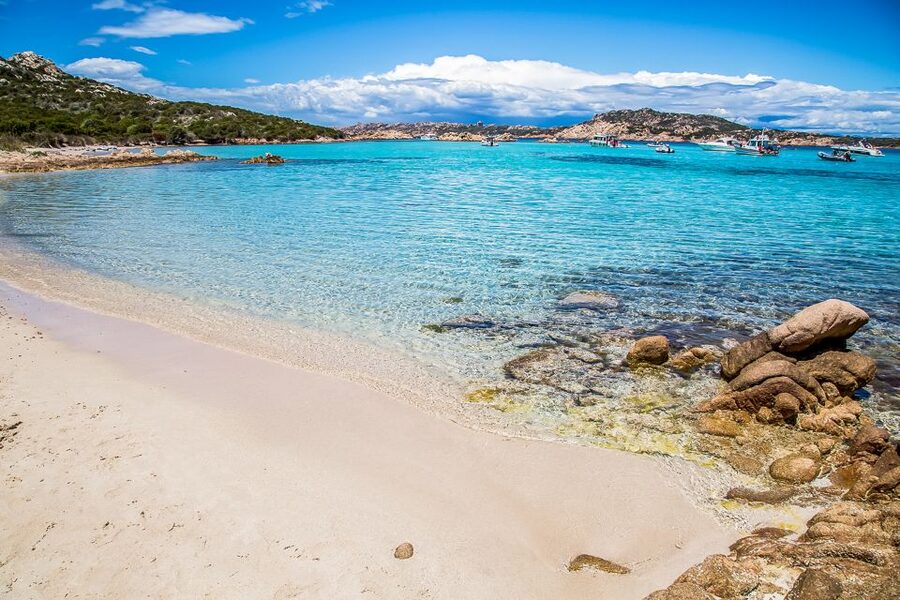 From Sardinia: La Maddalena Archipelago Full-Day Boat Tour - Food, seating, and comfort on a full boat