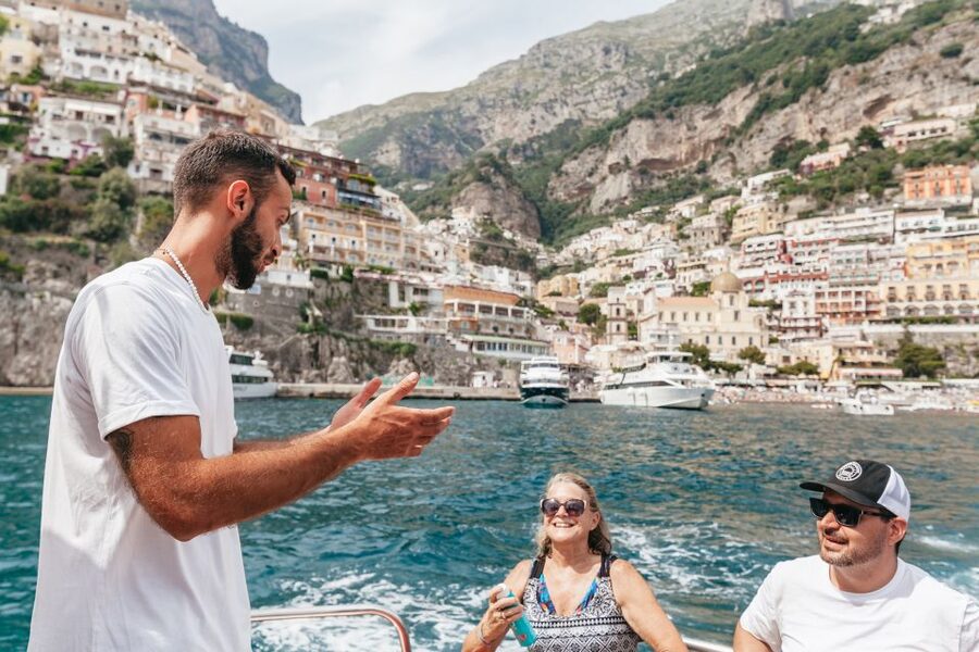 From Sorrento: Amalfi and Positano Full-Day Trip by Boat - Swimming and snorkeling near Nerano