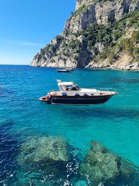 From Sorrento: Capri Boat Tour with Blue Grotto Visit - Faraglioni and the white cave by boat