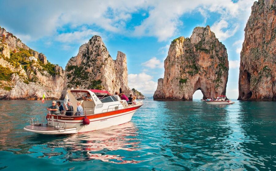 From Sorrento: Capri Island Boat Day Trip With Transfer - Seeing Capri from the sea