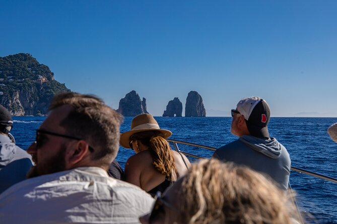 From Sorrento: Capri Small-Group Boat Tour with 4 Hours ashore - Green Grotta, Punta Carena, and the return cruise
