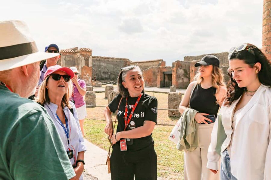 From Sorrento: Pompeii Half-Day Skip-the-Line Tour - Meeting in Sorrento at Piazza Torquato Tasso