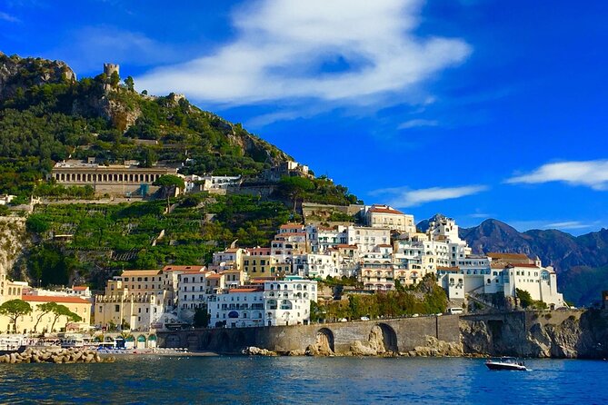 From Sorrento: Positano & Amalfi Coast Small-Group Boat Day Tour - Sorrento’s shoreline and the first coastal sights