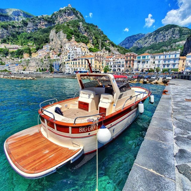 From Sorrento: Positano and Amalfi Boat Trip with Transfer - Ninety Minutes in Amalfi