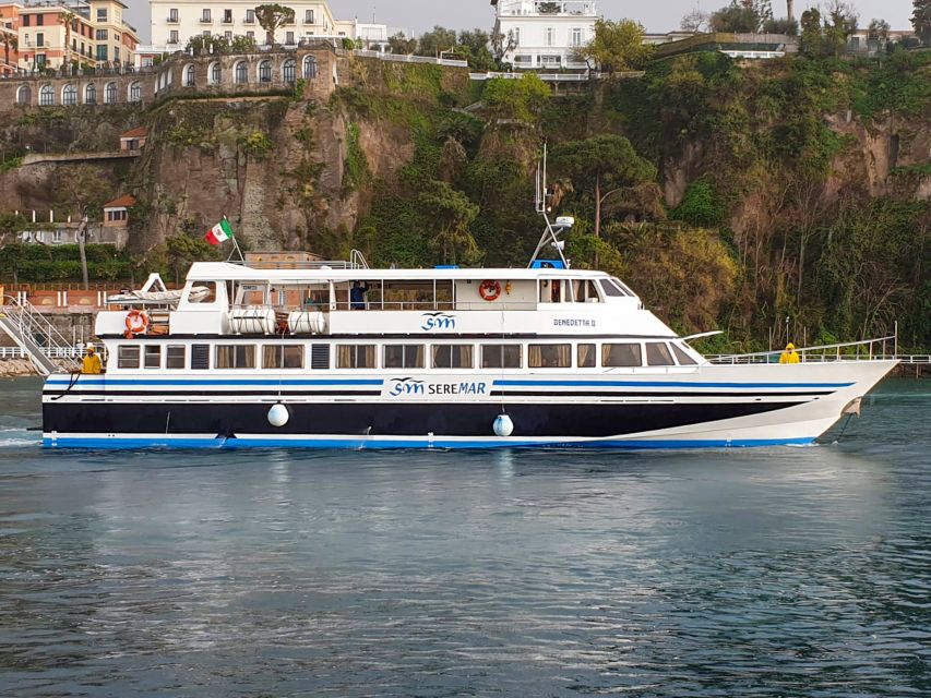 From Sorrento: Positano and Amalfi Day Cruise - Comfort, seating, and weather