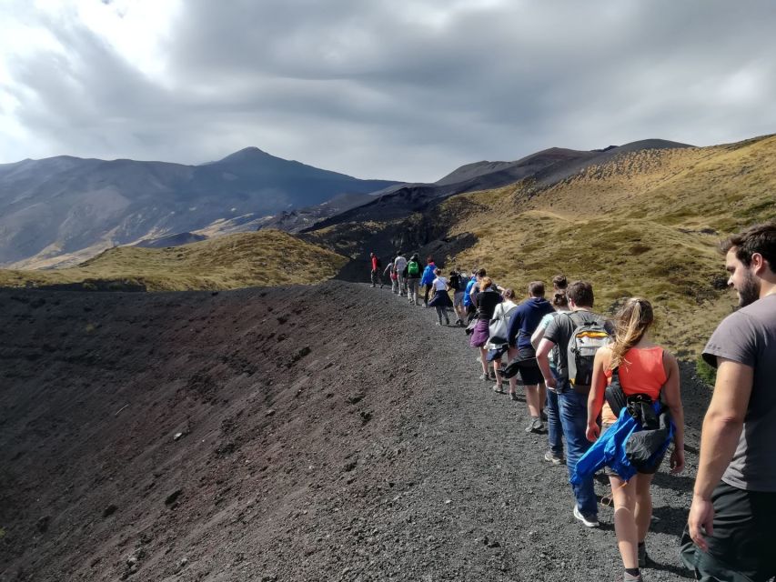 From Taormina: Half-Day Mount Etna Morning Trek - Getting ready at the mountain base