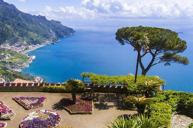 Full-Day Amalfi Coast Experience from Sorrento, Naples or Salerno - Ravello: quiet views above the sea