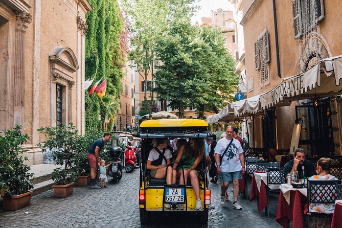 Golf Cart Small-Group Guided Tour: Rome City Highlights - The Pantheon and Piazza Colonna