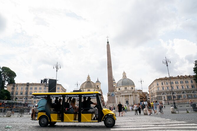 Golf Cart Small-Group Guided Tour: Rome City Highlights - Piazza Venezia and the Monti finish