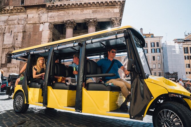 Golf Cart Small-Group Guided Tour: Rome City Highlights - How much time do you get at each sight?