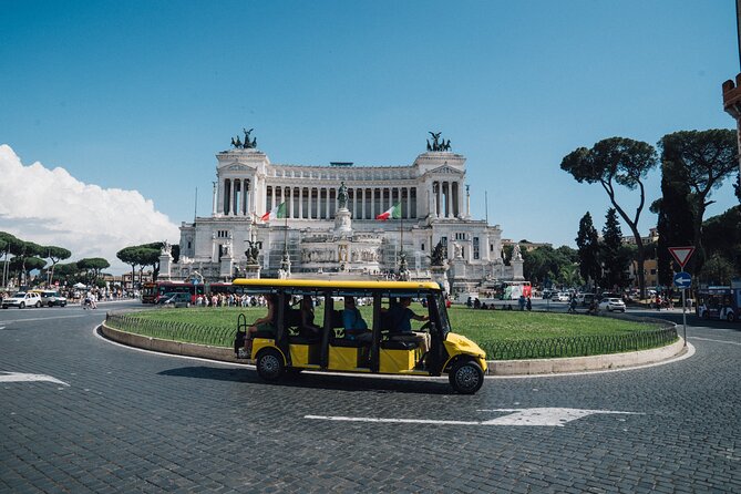 Golf Cart Small-Group Guided Tour: Rome City Highlights - Trevi Fountain and a well-timed gelato