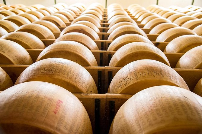 Guided group tour TastyBus: Parmesan Cheese and Parma Ham - Inside the Parma ham production facility