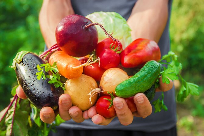 Hands-On Cooking Class & Farmhouse Tour on the Amalfi Coast - A garden tour before the cooking begins