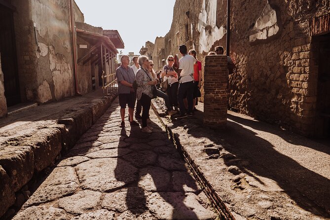 Herculaneum Small Group Tour and Ticket With an Archaeologist - House of the Deer and the terrace of M. Nonius Balbus