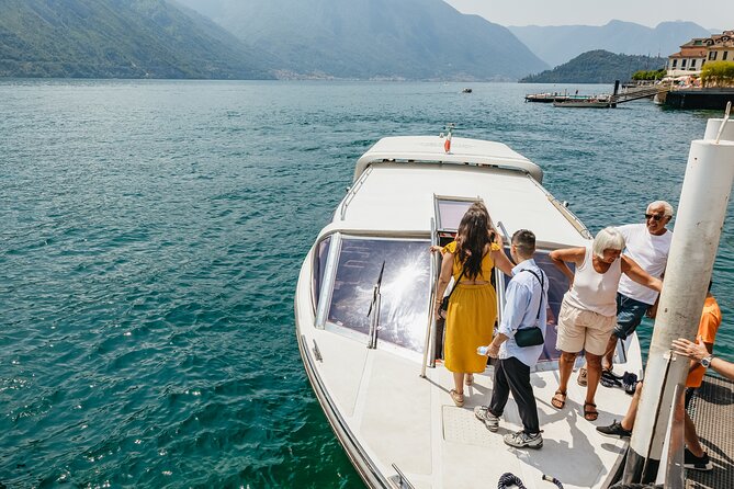 Lake Como and Bellagio with Private Boat Cruise Included - Seeing Lake Como from the private boat