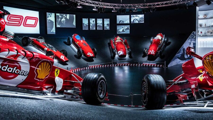 Maranello: Ferrari Museum and Fiorano Track Combo Eco Tour - Fiorano circuit from the panoramic bus