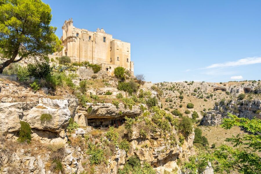 Matera: Sassi Tour with Cave House and Rupestrian Church - The Purgatorio church and Piazza del Sedile