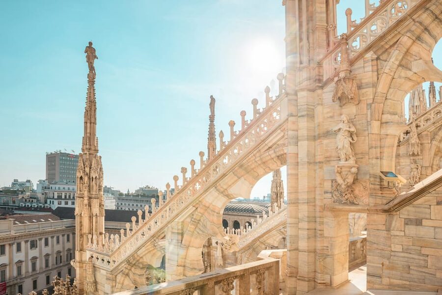Milan Cathedral: Duomo Terraces Ticket (No Church Access) - Security, clothing, and what to leave behind