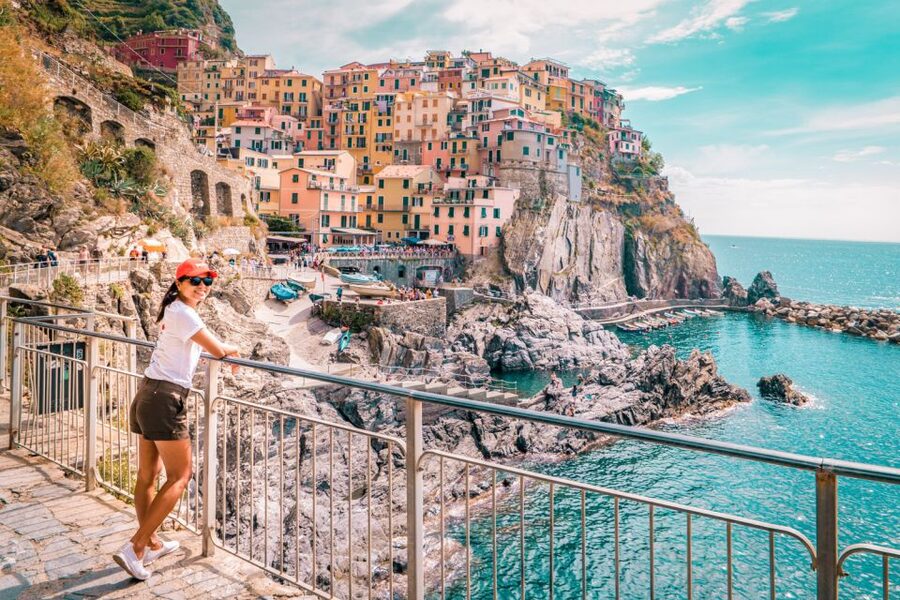 Milan: Cinque Terre Full-Day Guided Trip With Cruise - La Spezia and the boat to Manarola