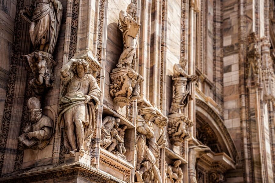 Milan Duomo Cathedral and Rooftop Terrace Guided Tour - The rooftop terraces, reached by elevator